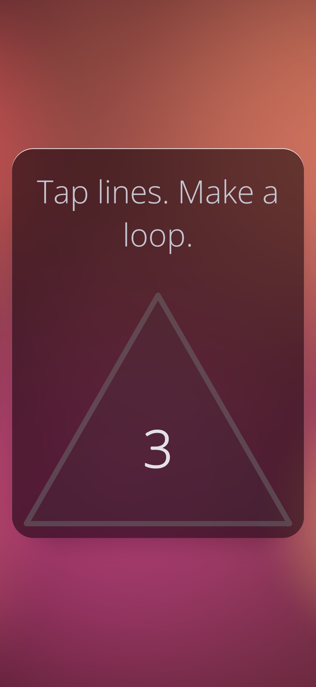 Polyloop tutorial: tap lines, make a loop